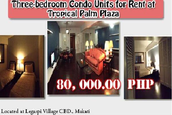 Three-bedroom Condo Unit for Rent at Makati City Philippines photo