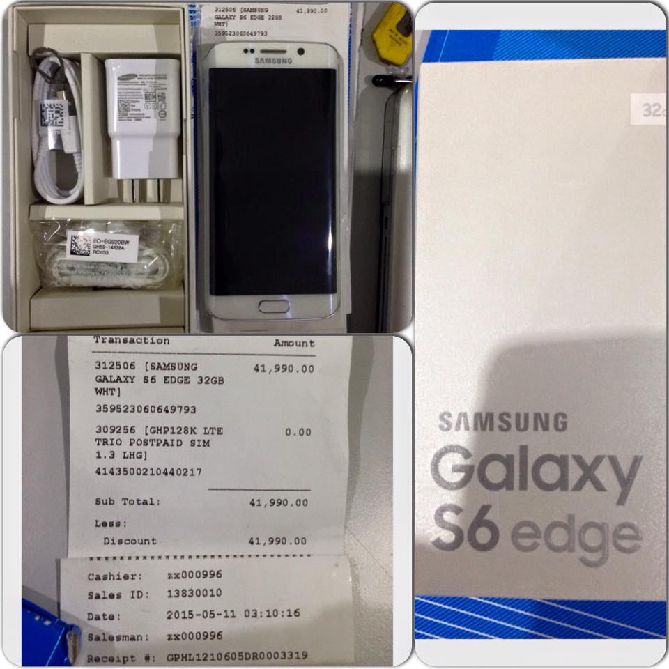 Brandnew 32gb Samsung S6 EDGE photo