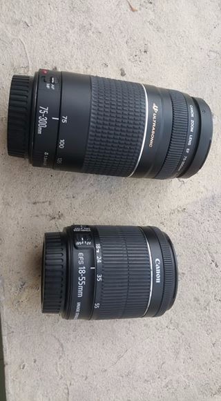 Canon dslr lenses I.S. STM USM photo